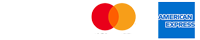 payment method logo featuring MasterCard and American Express
